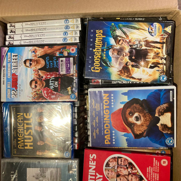 Wholesale DVD Joblot New Sealed Large Mixed Bundle Approx. 150+ RefID102 - Attic Discovery Shop