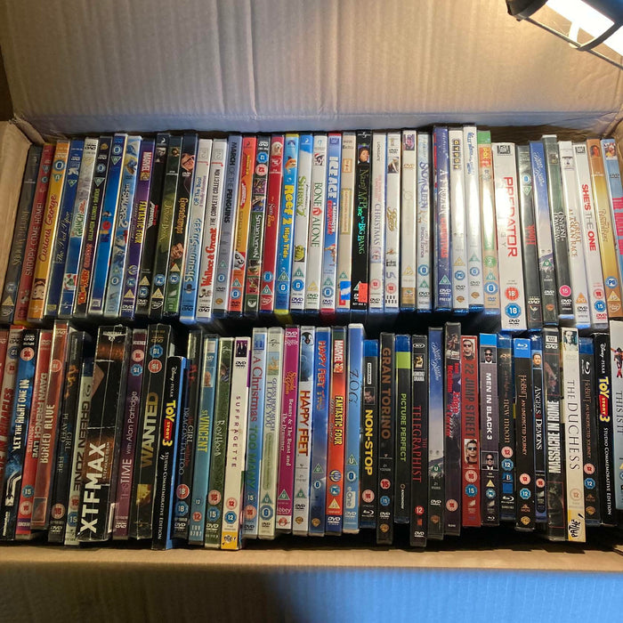 Wholesale DVD Joblot New Sealed Large Mixed Bundle Approx. 150+ RefID100 - Attic Discovery Shop