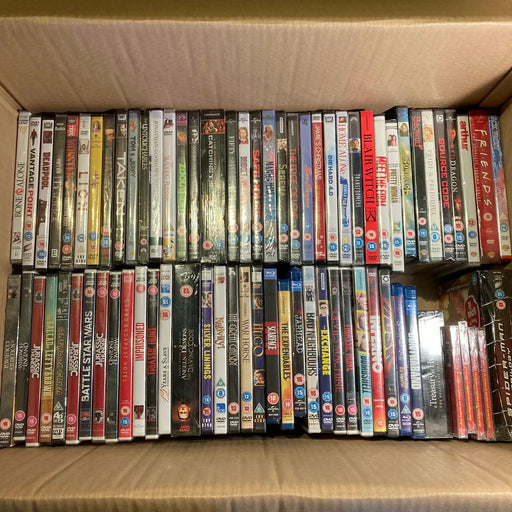 Wholesale DVD Joblot New Sealed Large Mixed Bundle Approx. 150+ RefID104 - Attic Discovery Shop