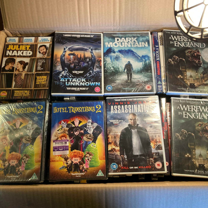 Wholesale DVD Joblot New Sealed Large Mixed Bundle Approx. 150+ RefID100 - Attic Discovery Shop