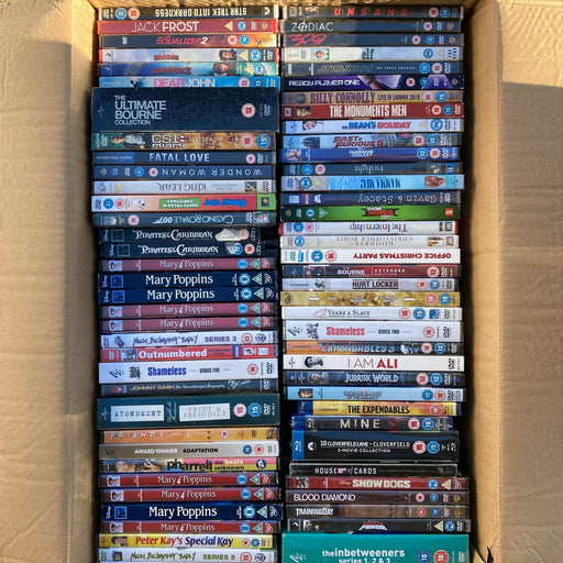 Wholesale DVD Joblot New Sealed Large Mixed Bundle Approx. 150+ RefID#153 - Attic Discovery Shop