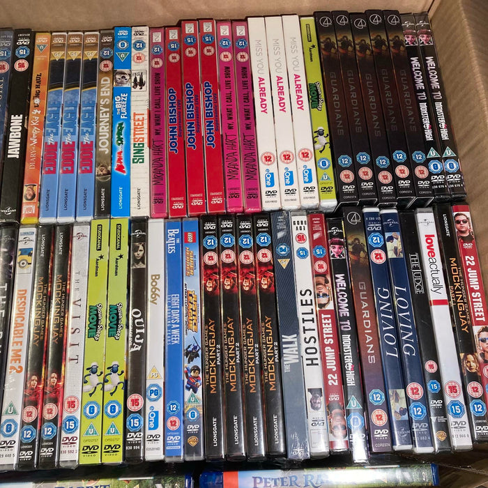 Wholesale DVD Joblot New Sealed Large Mixed Bundle Approx 150+ RefID105 - Attic Discovery Shop