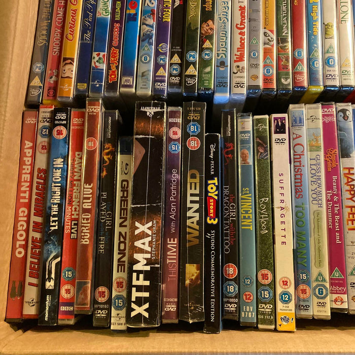 Wholesale DVD Joblot New Sealed Large Mixed Bundle Approx. 150+ RefID100 - Attic Discovery Shop