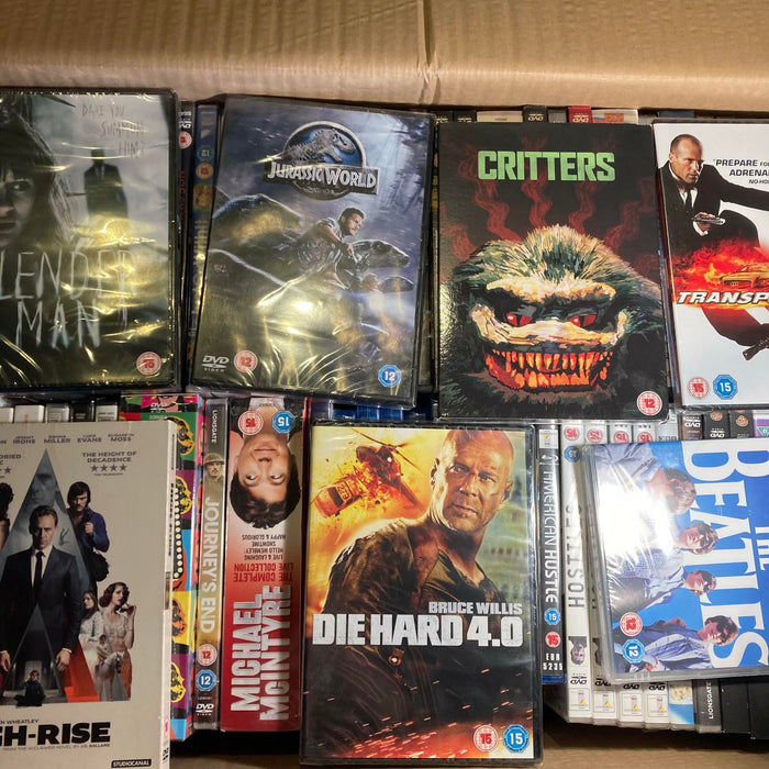 Wholesale DVD Joblot New Sealed Large Mixed Bundle Approx. 150+ RefID103 - Attic Discovery Shop