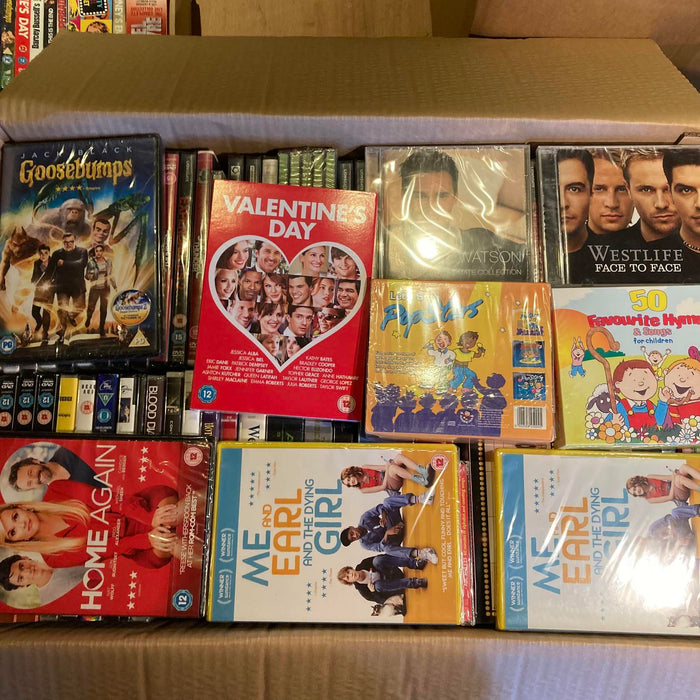 Wholesale DVD Joblot New Sealed Large Mixed Bundle Approx. 150+ RefID101 - Attic Discovery Shop