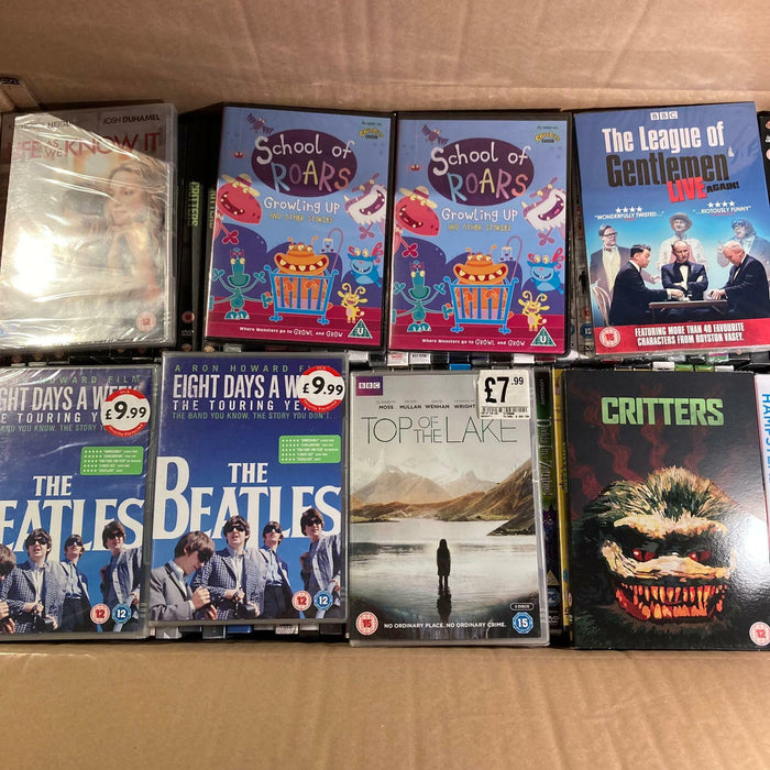 Wholesale DVD Joblot New Sealed Large Mixed Bundle Approx. 150+ RefID107 - Attic Discovery Shop