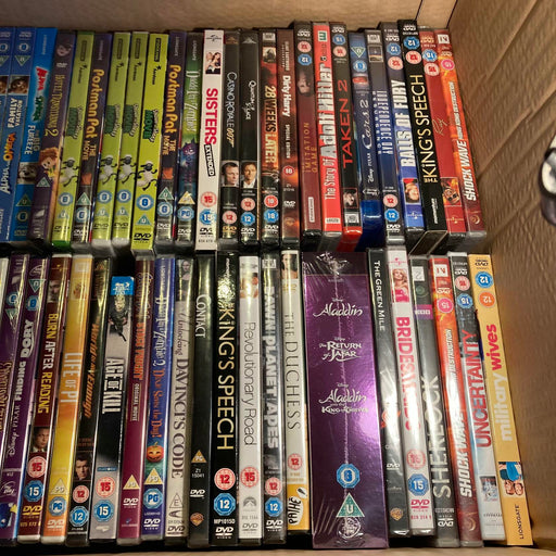 Wholesale DVD Joblot New Sealed Large Mixed Bundle Approx. 150+ RefID101 - Attic Discovery Shop