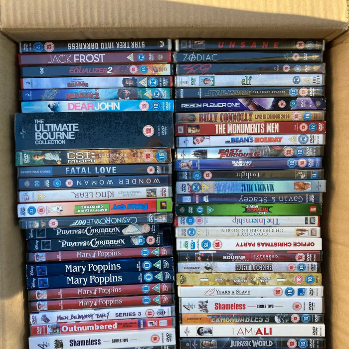 Wholesale DVD Joblot New Sealed Large Mixed Bundle Approx. 150+ RefID#153 - Attic Discovery Shop