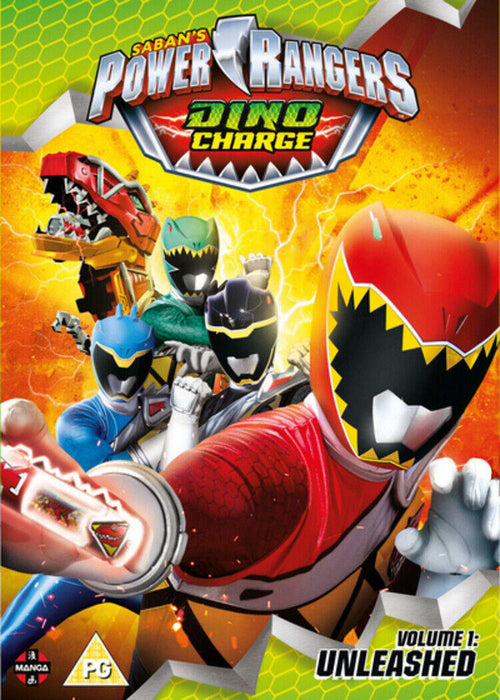 Power Rangers Dino Charge Unleashed (Volume 1) [DVD] [Region 2] - New Sealed - Attic Discovery Shop