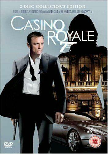 Casino Royal (2006) 2 Disc Collector's Edition inc Bond Book [UK DVD] NEW Sealed - Like New - Attic Discovery Shop