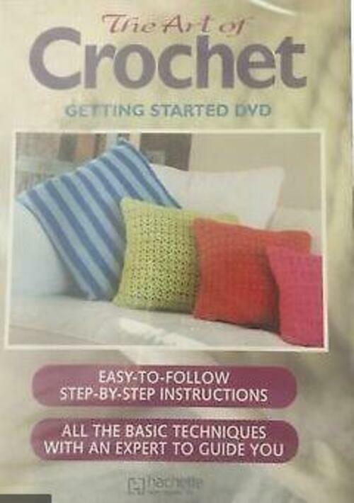 The Art of Crochet - Getting Started Guide [DVD] Step by Step [Region 2] - Like New - Attic Discovery Shop