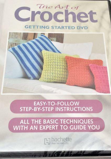 The Art of Crochet - Getting Started Guide [DVD] Step by Step [Region 2] - Like New - Attic Discovery Shop