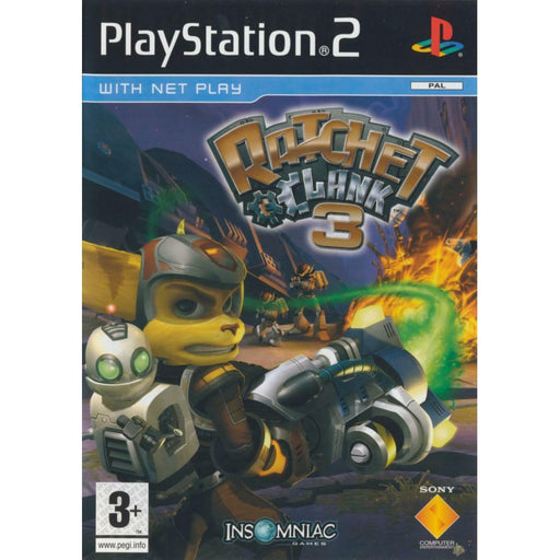 Ratchet & Clank 3 (PS2 PlayStation 2 Game) - Acceptable - Attic Discovery Shop