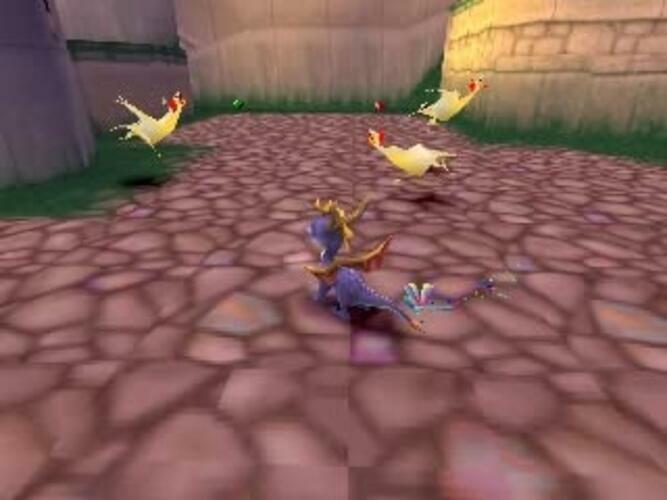 Spyro The Dragon - Platinum  PS1 PlayStation 1 Game - Acceptable - Attic Discovery Shop