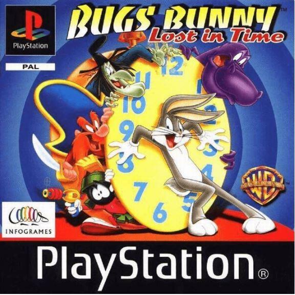 Bugs Bunny: Lost In Time Classic Rare PS1 PlayStation 1 Game - Very Good - Attic Discovery Shop