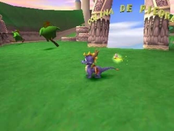 Spyro The Dragon - Platinum  PS1 PlayStation 1 Game - Acceptable - Attic Discovery Shop