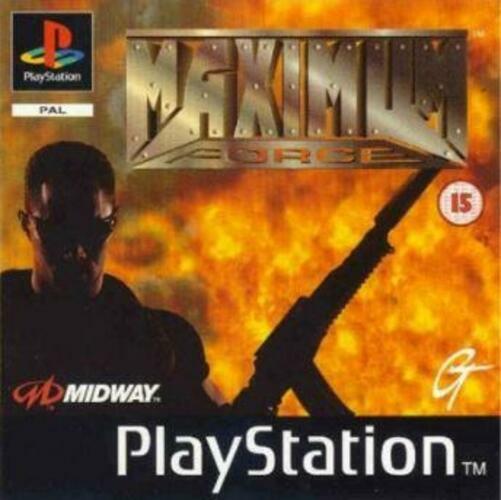 Maximum Force - Rare UK PS1 PlayStation 1 Game - Very Good - Attic Discovery Shop