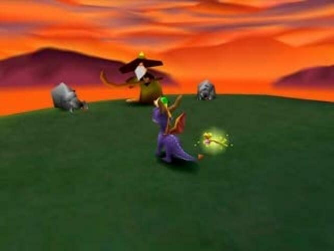 Spyro The Dragon - Platinum  PS1 PlayStation 1 Game - Acceptable - Attic Discovery Shop