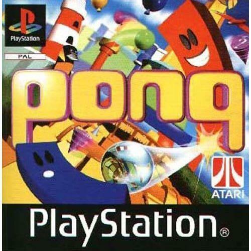 Best Of Pong (PS1 PlayStation 1 Game) - Very Good - Attic Discovery Shop