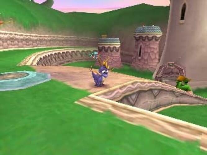 Spyro The Dragon - Platinum  PS1 PlayStation 1 Game - Acceptable - Attic Discovery Shop