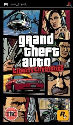Grand Theft Auto: Liberty City Stories PSP PlayStation Portable Game BLACK LABEL - Very Good - Attic Discovery Shop