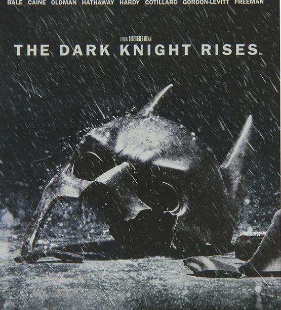 The Dark Knight Rises Limited Edition Steelbook [Blu-ray] [2012] [Region B] - Very Good - Attic Discovery Shop