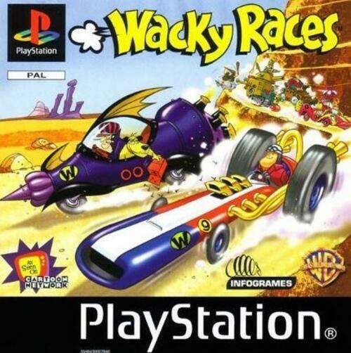 Wacky Races PS1 PlayStation 1 Game [PAL] - Good - Attic Discovery Shop