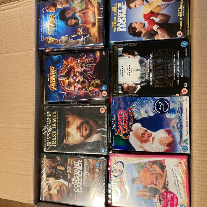 Wholesale DVD Joblot New Sealed Large Mixed Bundle Approx. 150+ RefID#206 - Attic Discovery Shop