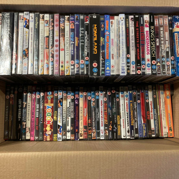 Wholesale DVD Joblot New Sealed Large Mixed Bundle Approx. 150+ RefID#203 - Attic Discovery Shop