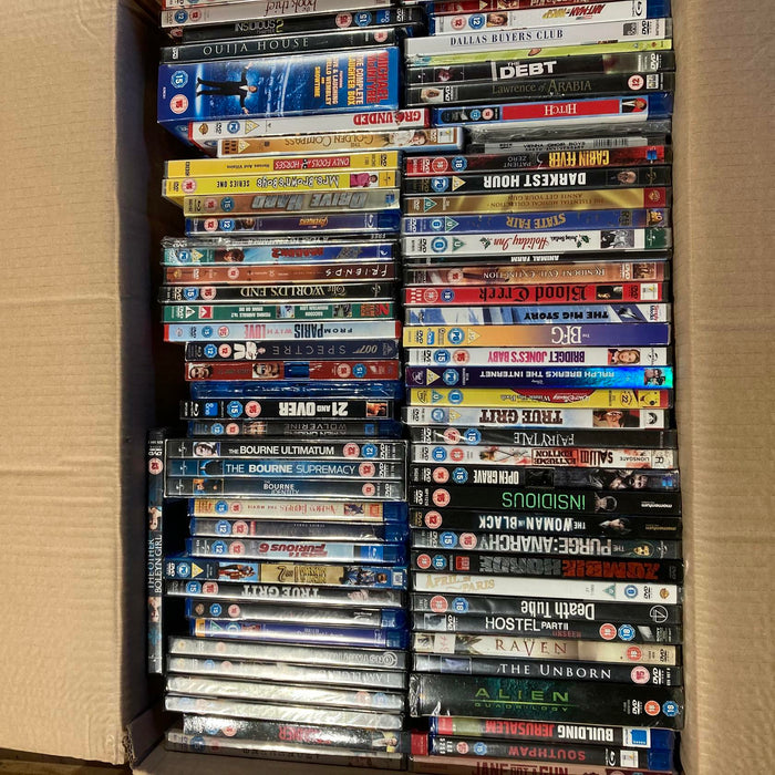 Wholesale DVD Joblot New Sealed Large Mixed Bundle Approx. 150+ RefID#201 - Attic Discovery Shop