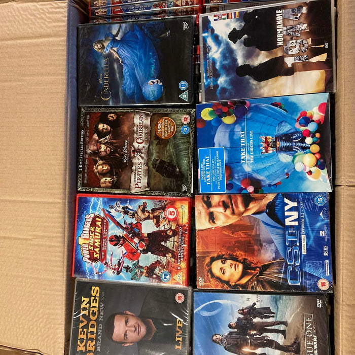 Wholesale DVD Joblot New Sealed Large Mixed Bundle Approx. 150+ RefID#205 - Attic Discovery Shop