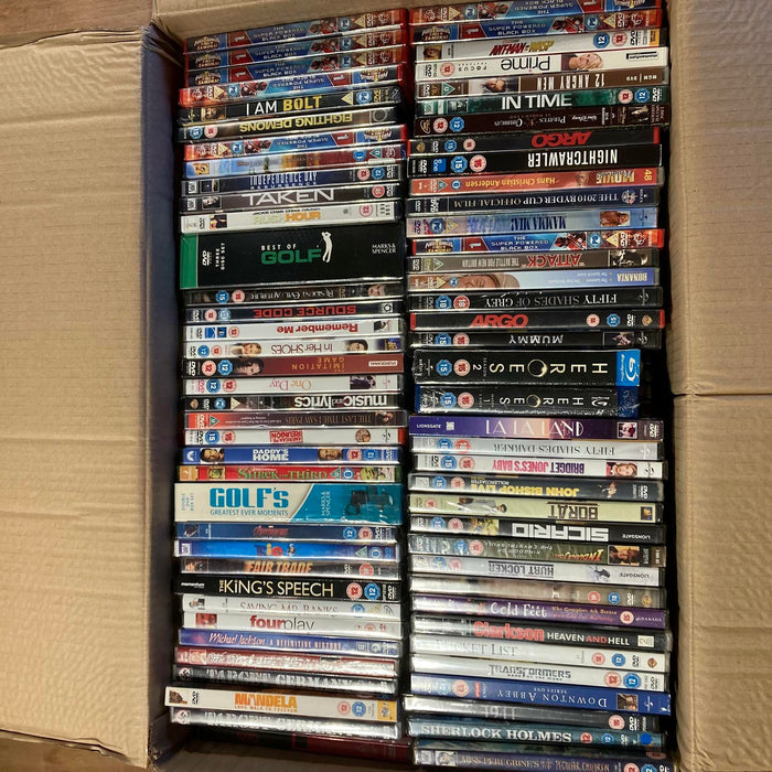 Wholesale DVD Joblot New Sealed Large Mixed Bundle Approx. 150+ RefID#205 - Attic Discovery Shop