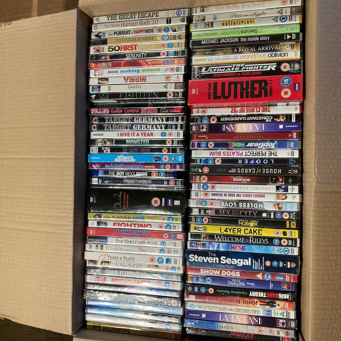 Wholesale DVD Joblot New Sealed Large Mixed Bundle Approx. 150+ RefID#202 - Attic Discovery Shop