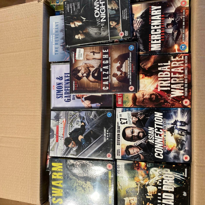 Wholesale DVD Joblot New Sealed Large Mixed Bundle Approx. 150+ RefID#204 - Attic Discovery Shop