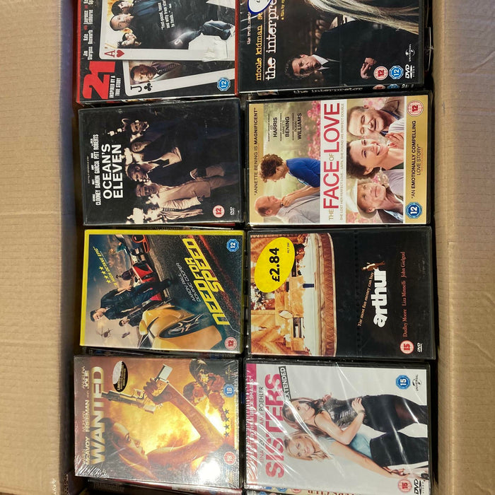 Wholesale DVD Joblot New Sealed Large Mixed Bundle Approx. 150+ RefID#207 - Attic Discovery Shop