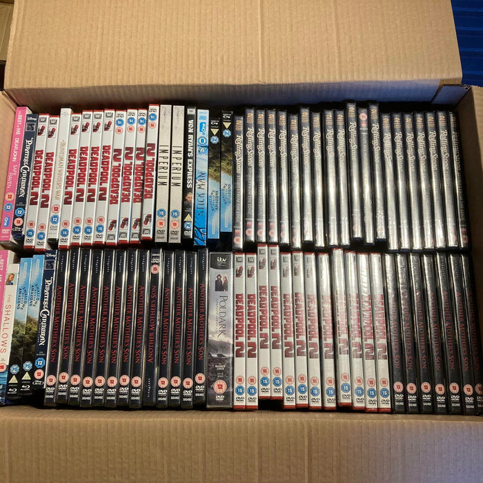 Wholesale DVD Joblot New Sealed Large Mixed Bundle Approx. 150+ RefID#215 - Attic Discovery Shop