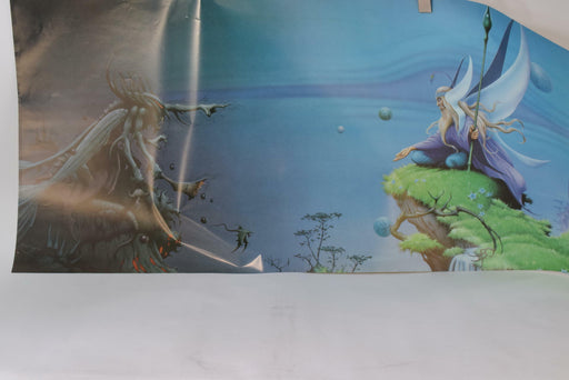Eloy - Planets Vintage 1980s Poster Original Rare 80's Large Music Print - Good - Attic Discovery Shop