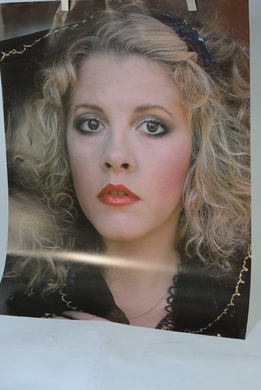Stevie Nicks Fleetwood Mac Vintage 1980s Poster Original 80's Rare Music Print - Good - Attic Discovery Shop
