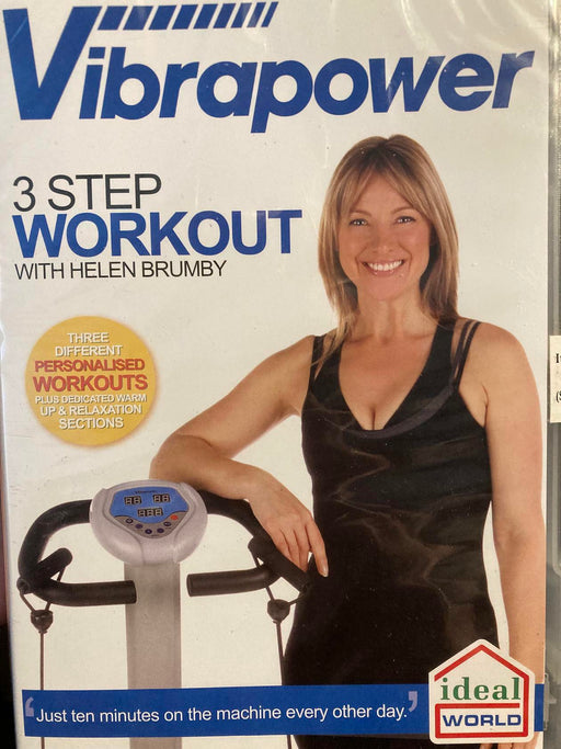 Vibrapower Coach 3 Step Workout Exercise Fitness [DVD] [Region Free] NEW Sealed - Attic Discovery Shop