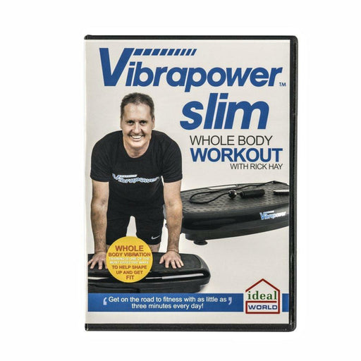 Vibrapower Coach Whole Body Vibration Plate Workout DVD [Region Free] NEW Sealed - Attic Discovery Shop