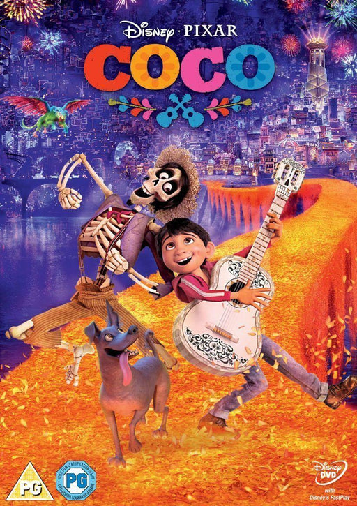 Coco [DVD] [2018] [Region 2] (Disney Pixar Movie) - New Sealed - Attic Discovery Shop