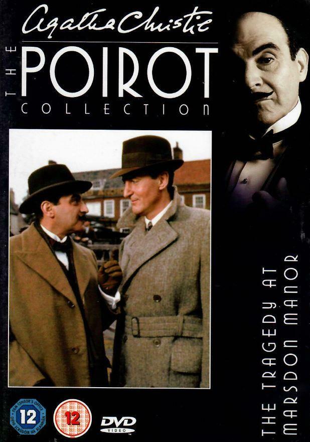 Agatha Christie Poirot The Tragedy at Marsdon Manor DVD [Region Free