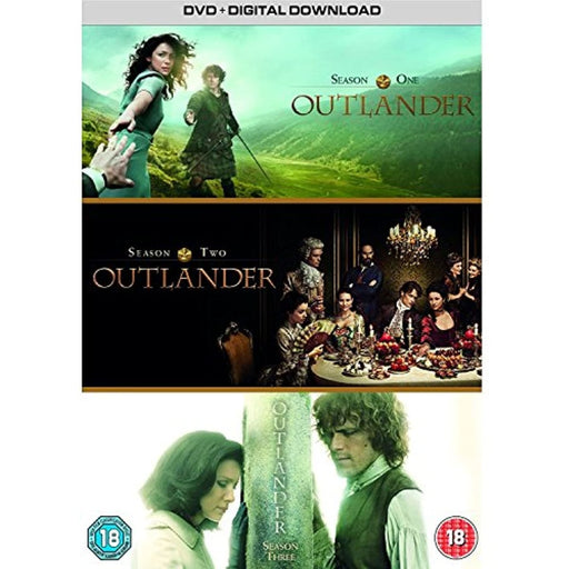Outlander Seasons 1-3 One Two Three [DVD Box Set] [2017] [Region 2] - Like New - Attic Discovery Shop
