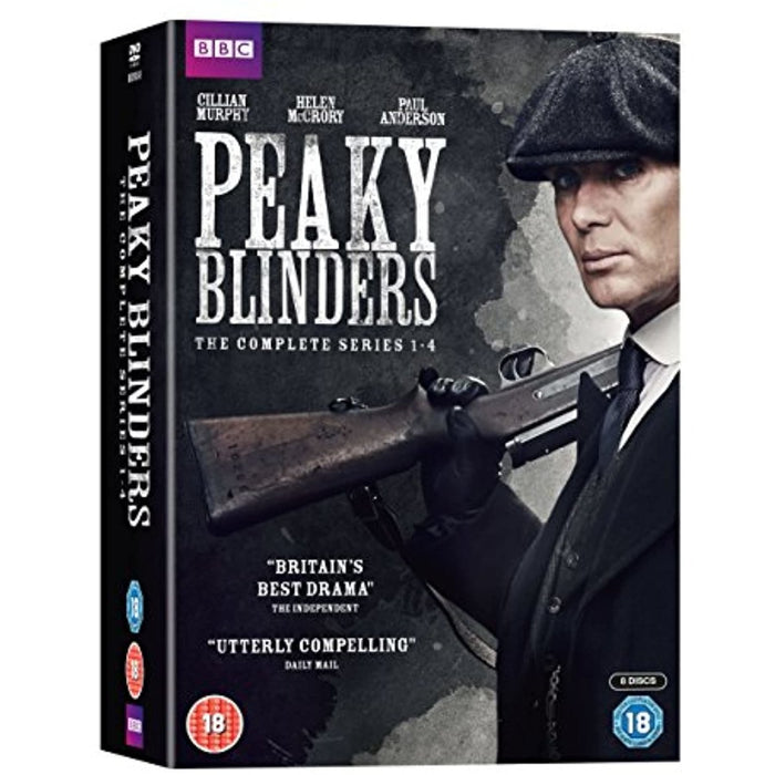 Peaky Blinders Series 1-4 [DVD Box Set] [Region 2] - New Sealed - Attic Discovery Shop