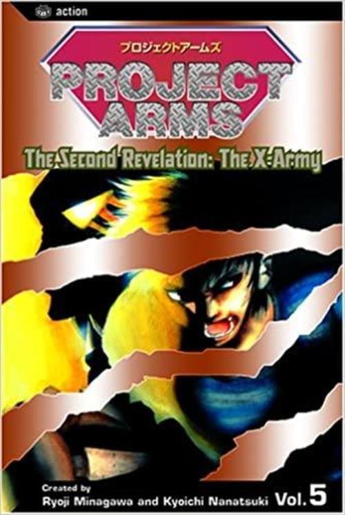 Project Arms, Vol. 5 The Second Revelation The X-Army Manga Paperback Novel Book - Very Good - Attic Discovery Shop