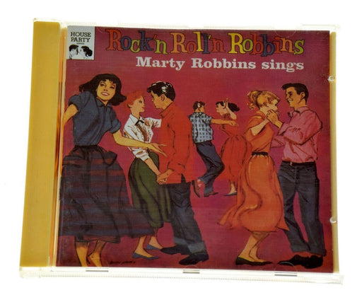 ROCK'N ROLL'N ROBBINS MARTY ROBBINS SINGS Rare CD Album - Complete, VG Condition - Very Good - Attic Discovery Shop