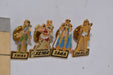 Saint Seyia Japanese Pin Badges Seyar, Shina, Shaka, Saga Zodiac Rare Bundle - Good - Attic Discovery Shop