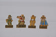 Saint Seyia Japanese Pin Badges Seyar, Shina, Shaka, Saga Zodiac Rare Bundle - Good - Attic Discovery Shop
