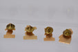 Saint Seyia Japanese Pin Badges Seyar, Shina, Shaka, Saga Zodiac Rare Bundle - Good - Attic Discovery Shop