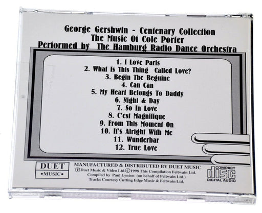 THE GEORGE GERSHWIN CENTENARY COLLECTION COLE PORTER CD Album Complete VGC - Very Good - Attic Discovery Shop